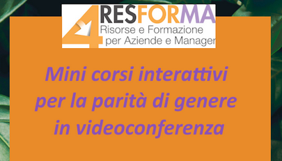 Resforma propone corso Parità di genere