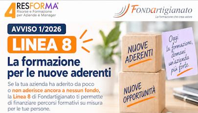 Resforma propone corso formazione Fondartigianato