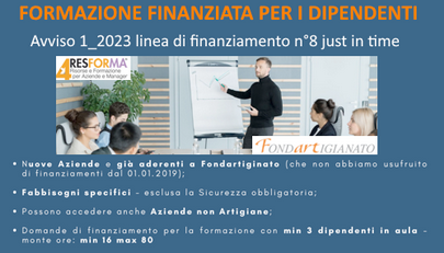 Resforma propone corso Formazione Finanziata